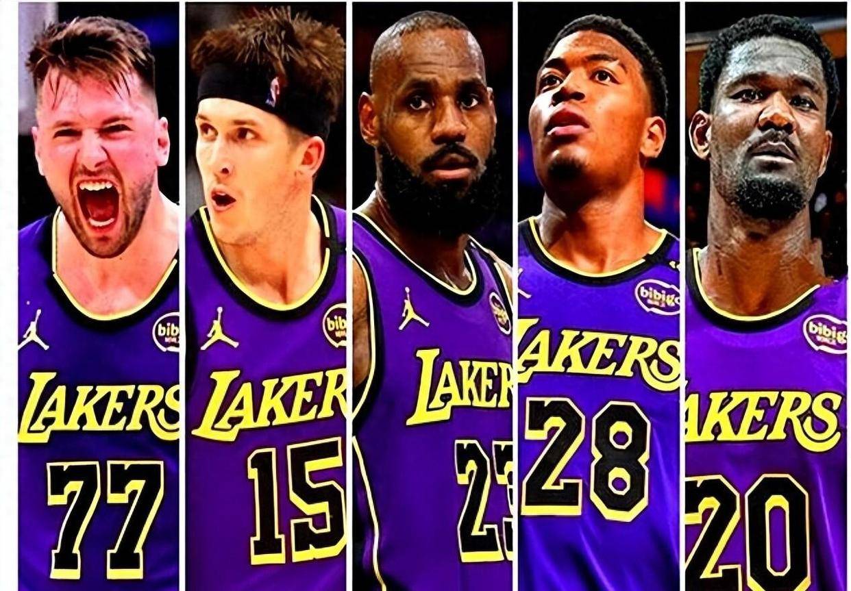 湖人队2K26能力值曝光：东契奇和詹姆斯同为96艾顿83布朗尼68的简单介绍